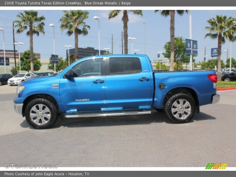  2008 Tundra Texas Edition CrewMax Blue Streak Metallic