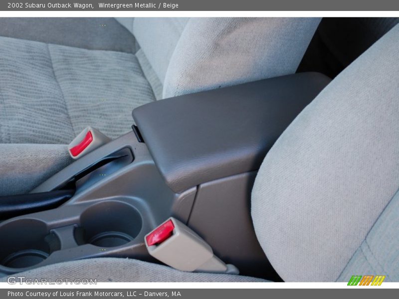 Wintergreen Metallic / Beige 2002 Subaru Outback Wagon