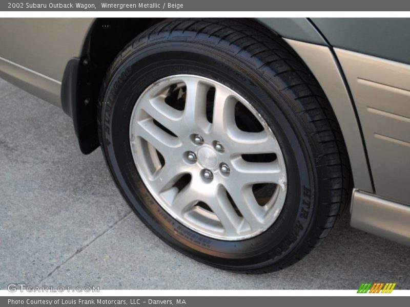 Wintergreen Metallic / Beige 2002 Subaru Outback Wagon