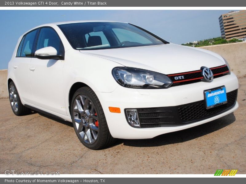 Candy White / Titan Black 2013 Volkswagen GTI 4 Door