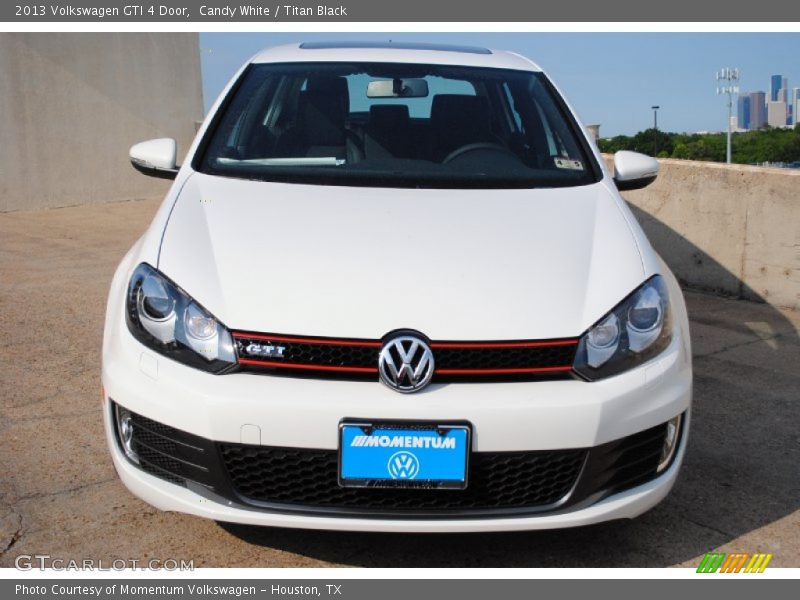 Candy White / Titan Black 2013 Volkswagen GTI 4 Door