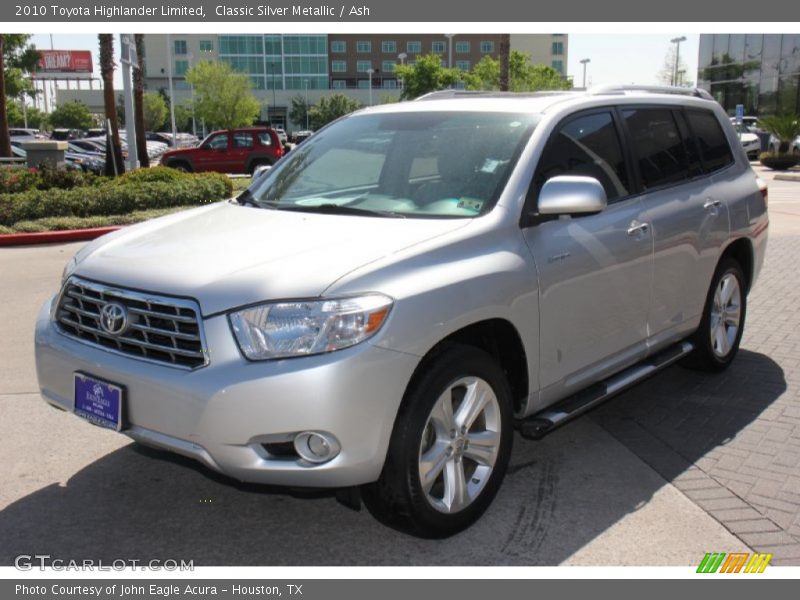 Classic Silver Metallic / Ash 2010 Toyota Highlander Limited