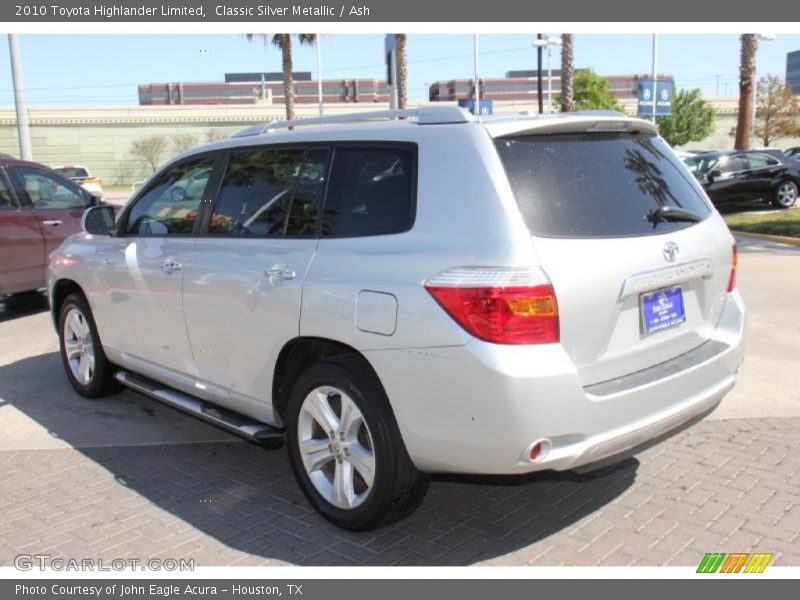 Classic Silver Metallic / Ash 2010 Toyota Highlander Limited