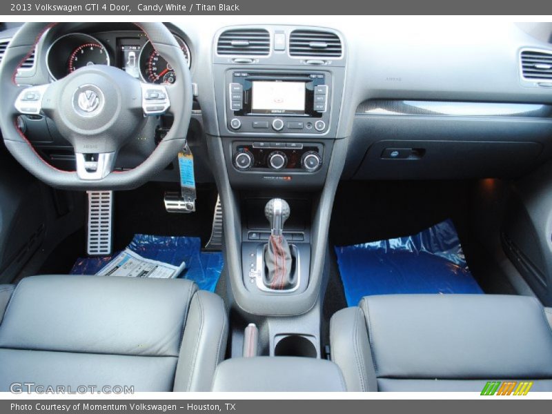 Candy White / Titan Black 2013 Volkswagen GTI 4 Door