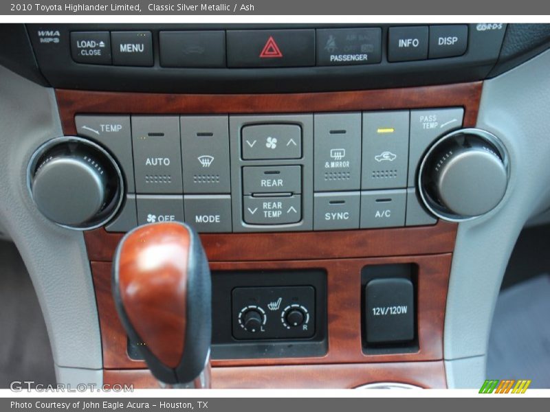 Classic Silver Metallic / Ash 2010 Toyota Highlander Limited