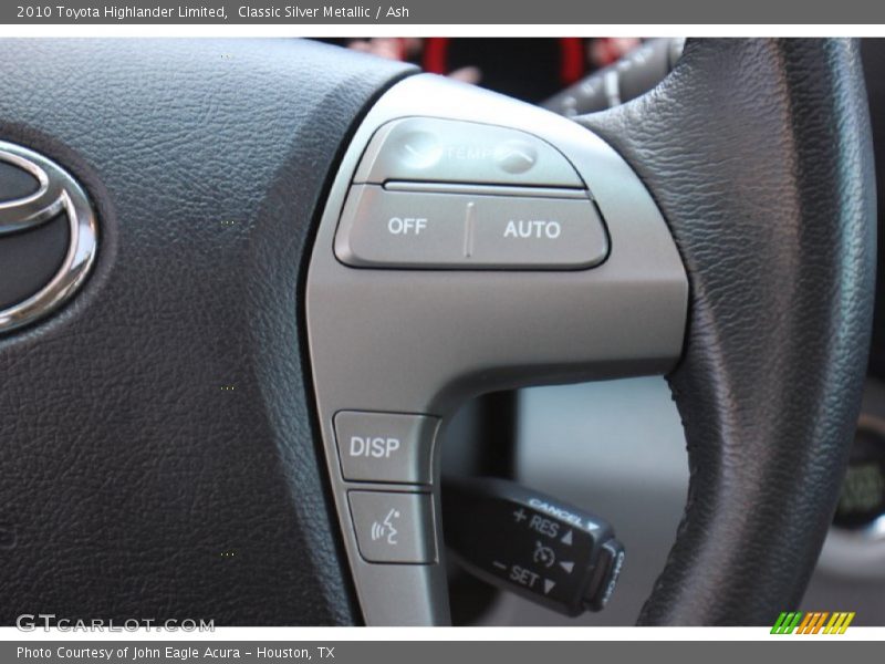 Classic Silver Metallic / Ash 2010 Toyota Highlander Limited