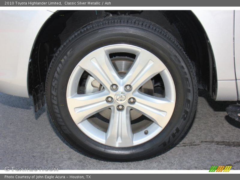 Classic Silver Metallic / Ash 2010 Toyota Highlander Limited