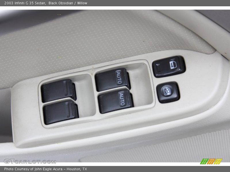 Black Obsidian / Willow 2003 Infiniti G 35 Sedan
