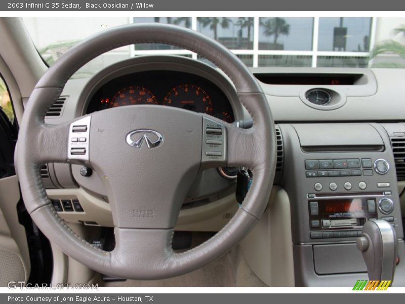 Black Obsidian / Willow 2003 Infiniti G 35 Sedan