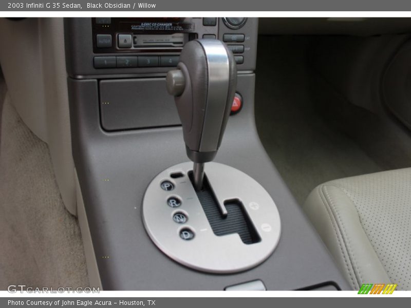 Black Obsidian / Willow 2003 Infiniti G 35 Sedan