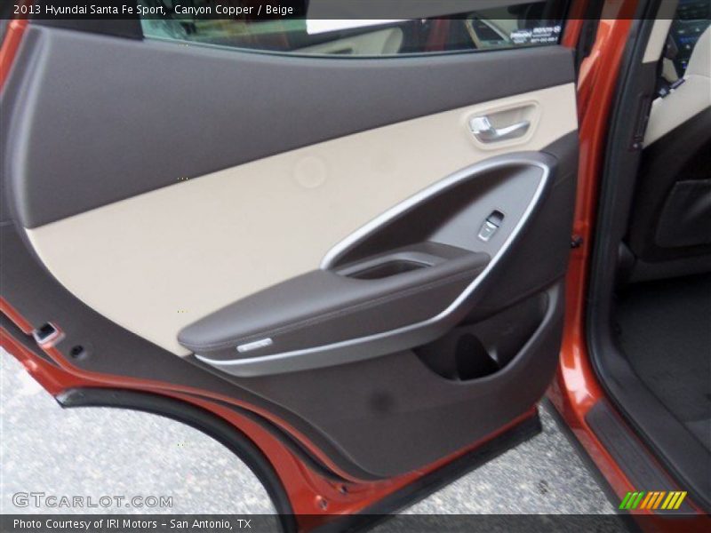 Canyon Copper / Beige 2013 Hyundai Santa Fe Sport