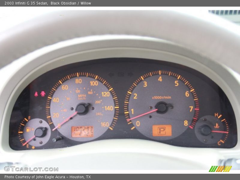 Black Obsidian / Willow 2003 Infiniti G 35 Sedan