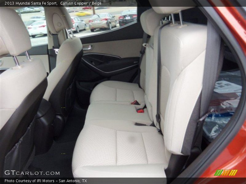 Canyon Copper / Beige 2013 Hyundai Santa Fe Sport
