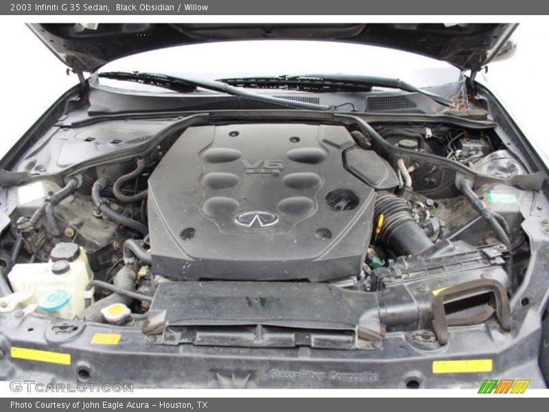 Black Obsidian / Willow 2003 Infiniti G 35 Sedan