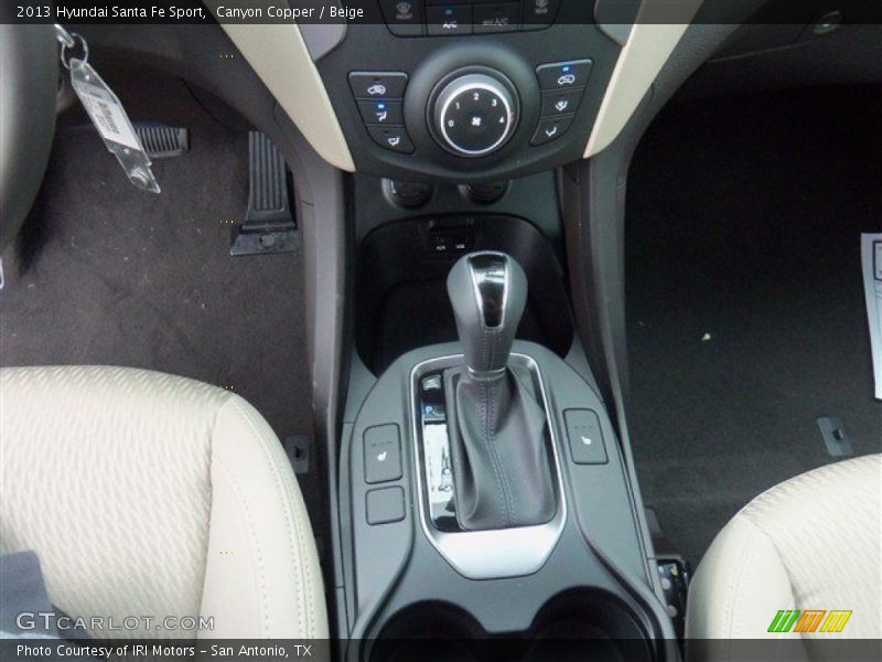 Canyon Copper / Beige 2013 Hyundai Santa Fe Sport