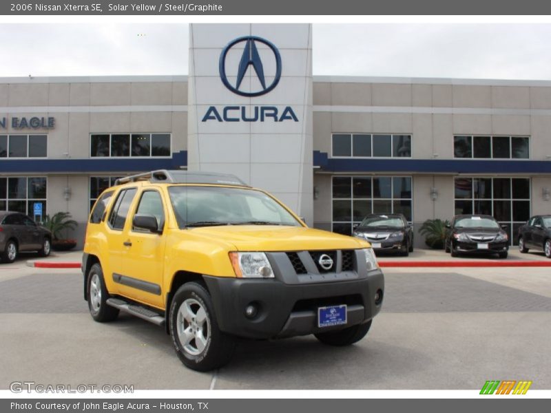 Solar Yellow / Steel/Graphite 2006 Nissan Xterra SE