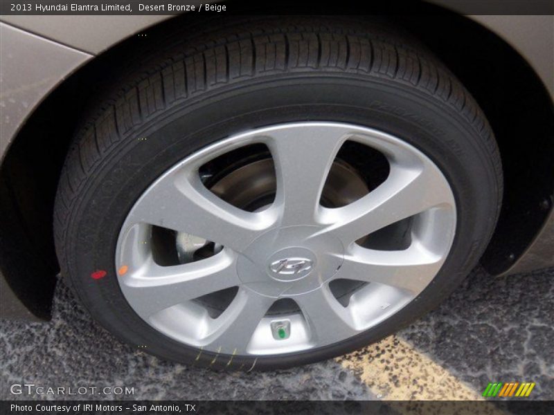 Desert Bronze / Beige 2013 Hyundai Elantra Limited