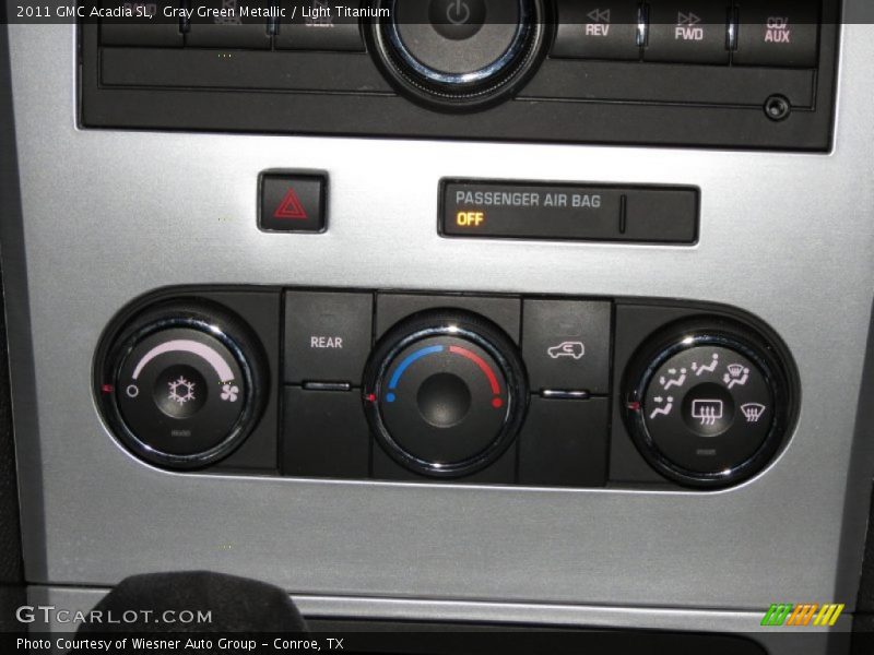 Gray Green Metallic / Light Titanium 2011 GMC Acadia SL