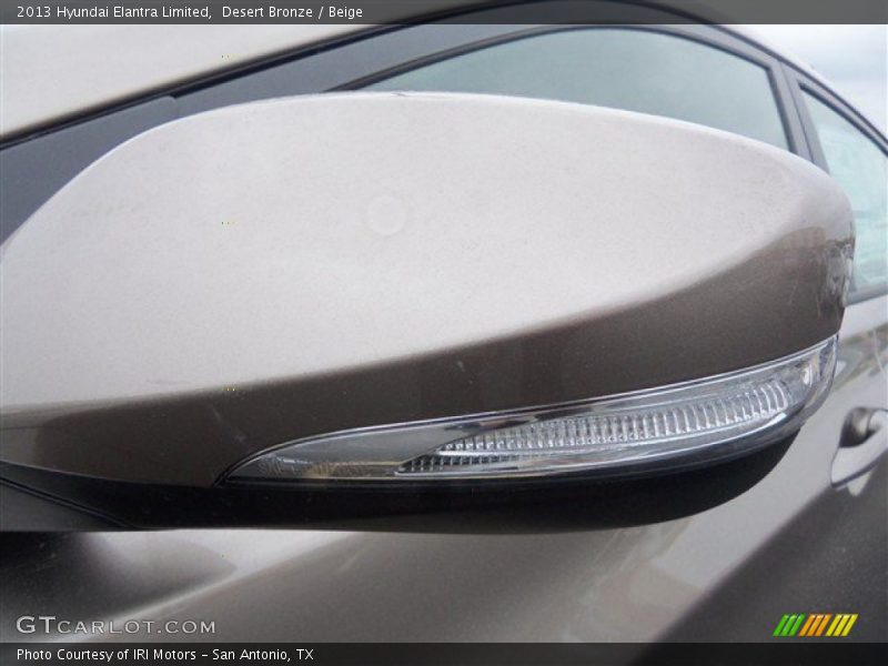 Desert Bronze / Beige 2013 Hyundai Elantra Limited
