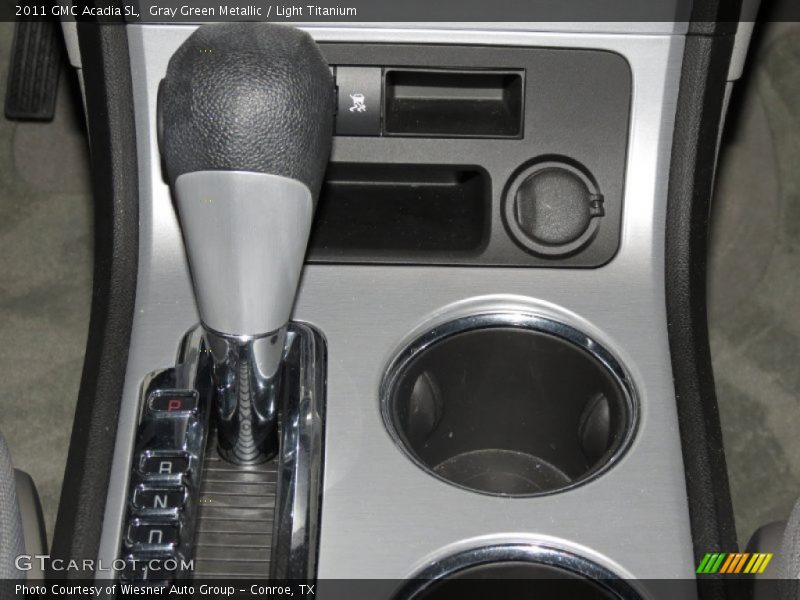 Gray Green Metallic / Light Titanium 2011 GMC Acadia SL