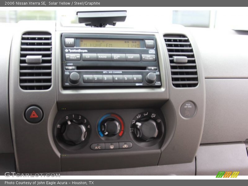 Solar Yellow / Steel/Graphite 2006 Nissan Xterra SE