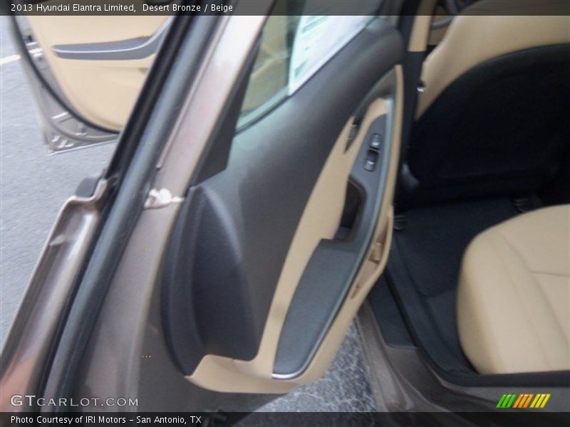 Desert Bronze / Beige 2013 Hyundai Elantra Limited