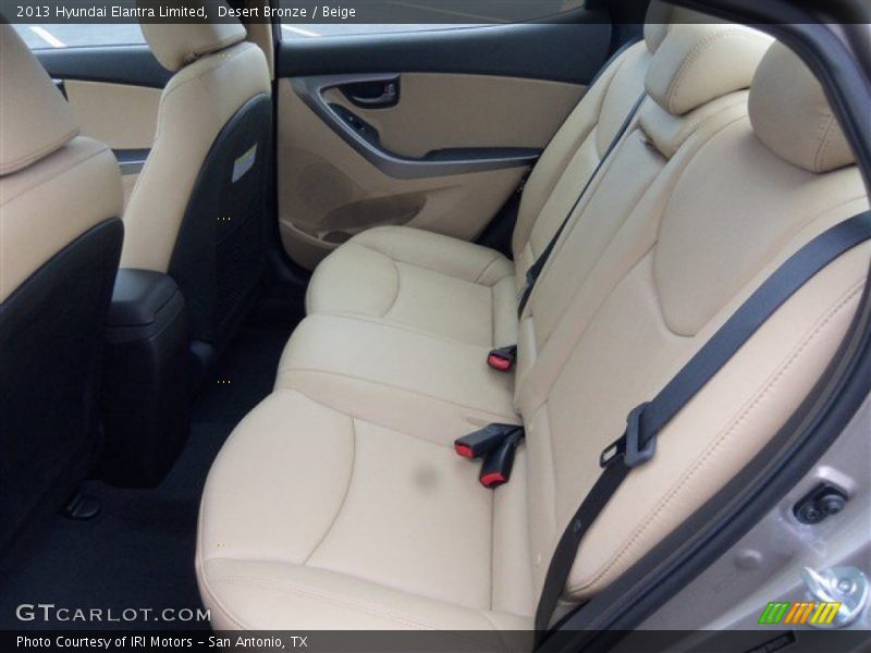 Desert Bronze / Beige 2013 Hyundai Elantra Limited