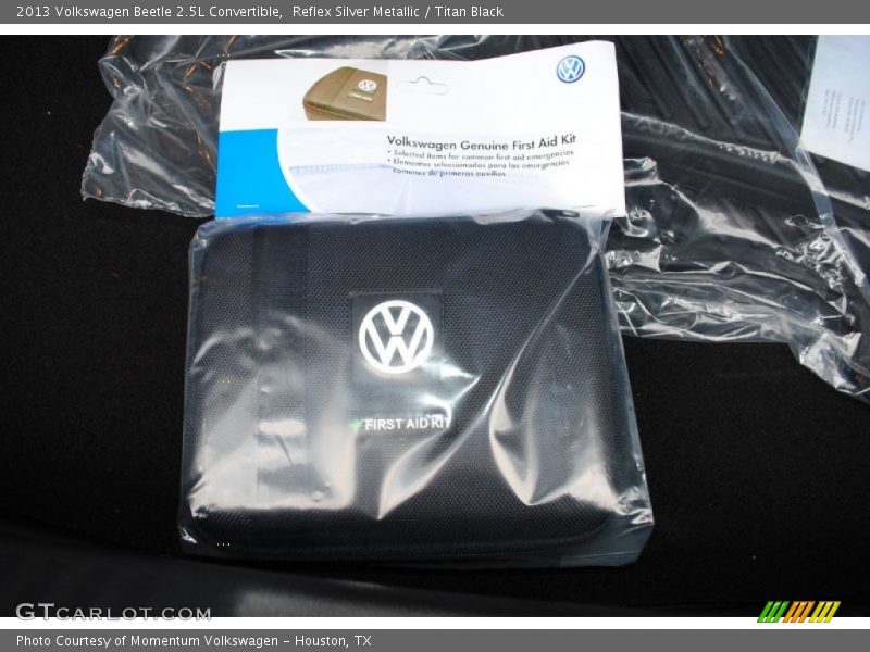 Reflex Silver Metallic / Titan Black 2013 Volkswagen Beetle 2.5L Convertible