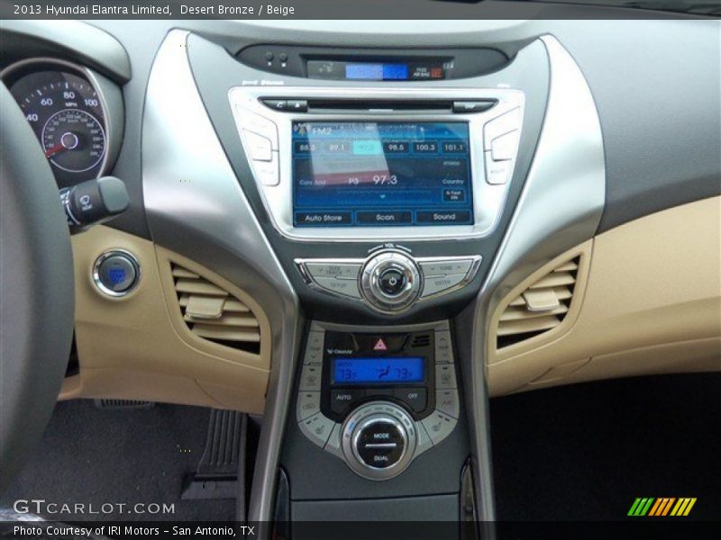 Desert Bronze / Beige 2013 Hyundai Elantra Limited