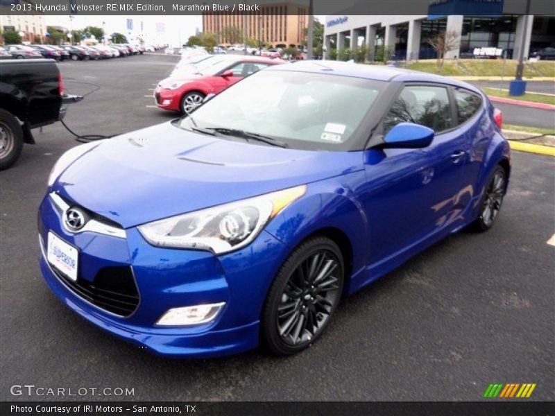 Marathon Blue / Black 2013 Hyundai Veloster RE:MIX Edition