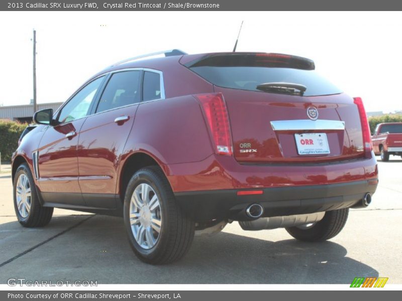 Crystal Red Tintcoat / Shale/Brownstone 2013 Cadillac SRX Luxury FWD