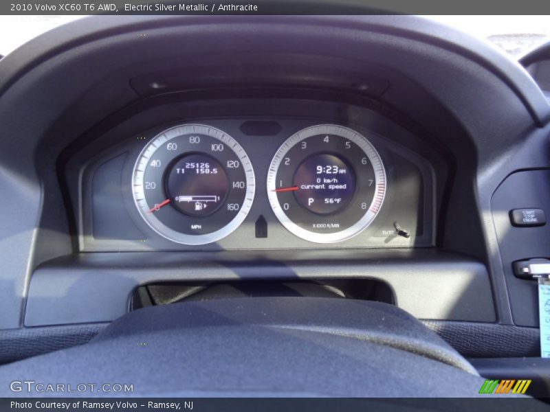 Electric Silver Metallic / Anthracite 2010 Volvo XC60 T6 AWD