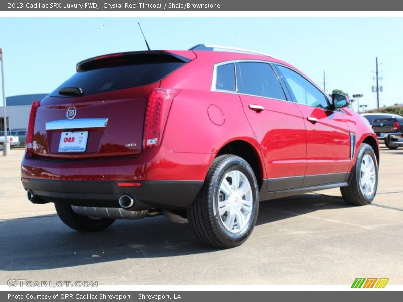 Crystal Red Tintcoat / Shale/Brownstone 2013 Cadillac SRX Luxury FWD