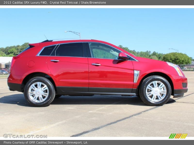 Crystal Red Tintcoat / Shale/Brownstone 2013 Cadillac SRX Luxury FWD