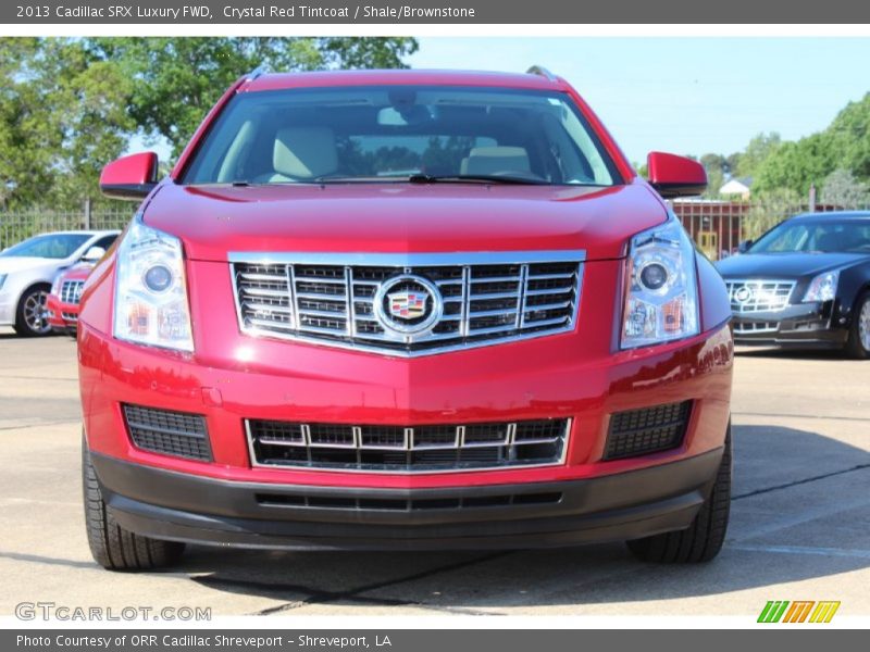 Crystal Red Tintcoat / Shale/Brownstone 2013 Cadillac SRX Luxury FWD