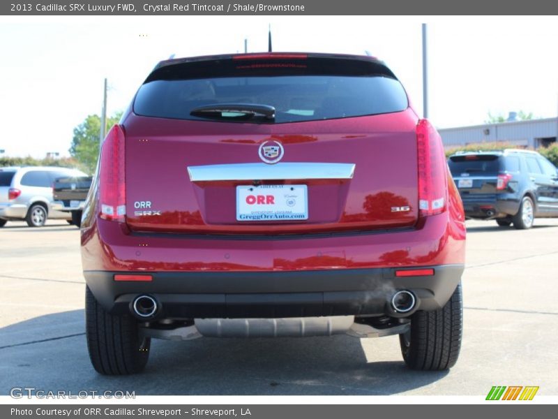 Crystal Red Tintcoat / Shale/Brownstone 2013 Cadillac SRX Luxury FWD