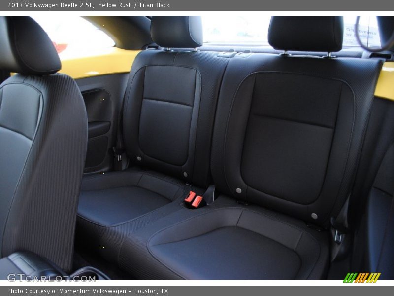 Yellow Rush / Titan Black 2013 Volkswagen Beetle 2.5L