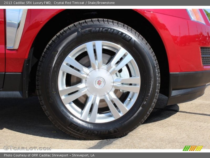 Crystal Red Tintcoat / Shale/Brownstone 2013 Cadillac SRX Luxury FWD