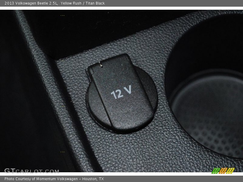Yellow Rush / Titan Black 2013 Volkswagen Beetle 2.5L