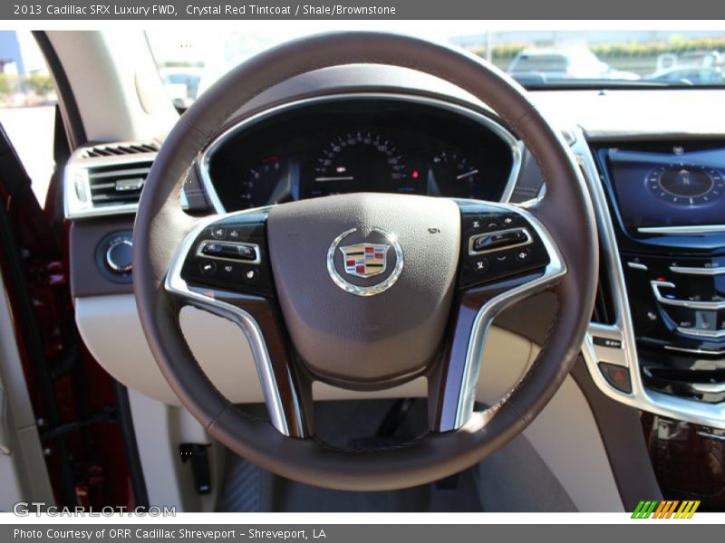 Crystal Red Tintcoat / Shale/Brownstone 2013 Cadillac SRX Luxury FWD