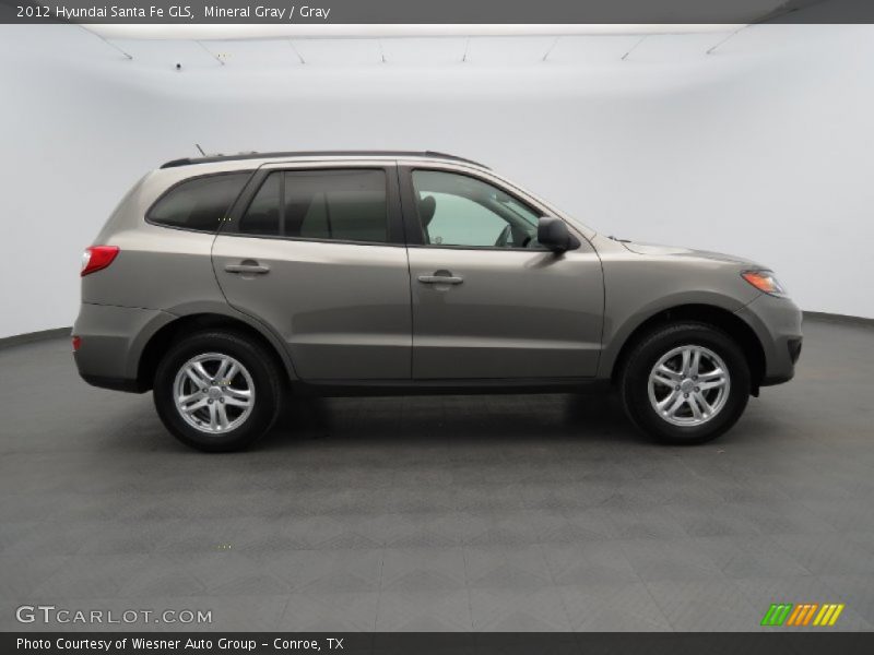 Mineral Gray / Gray 2012 Hyundai Santa Fe GLS