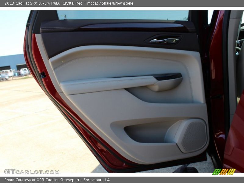 Crystal Red Tintcoat / Shale/Brownstone 2013 Cadillac SRX Luxury FWD