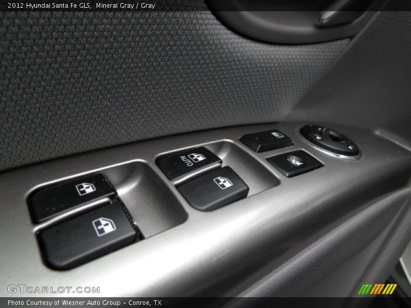 Mineral Gray / Gray 2012 Hyundai Santa Fe GLS