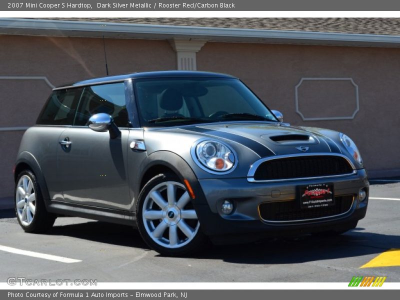 Dark Silver Metallic / Rooster Red/Carbon Black 2007 Mini Cooper S Hardtop