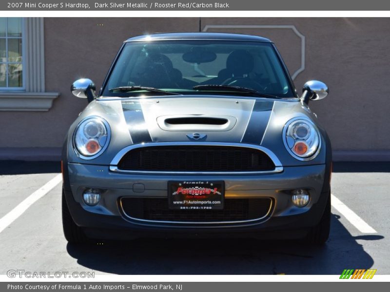 Dark Silver Metallic / Rooster Red/Carbon Black 2007 Mini Cooper S Hardtop