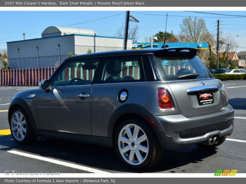 Dark Silver Metallic / Rooster Red/Carbon Black 2007 Mini Cooper S Hardtop
