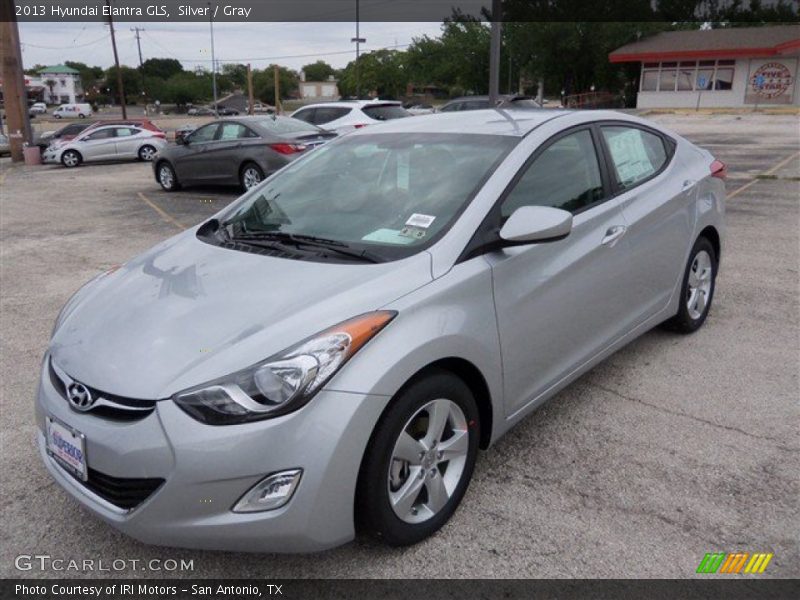 Silver / Gray 2013 Hyundai Elantra GLS