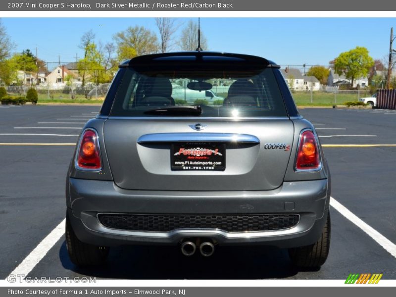 Dark Silver Metallic / Rooster Red/Carbon Black 2007 Mini Cooper S Hardtop