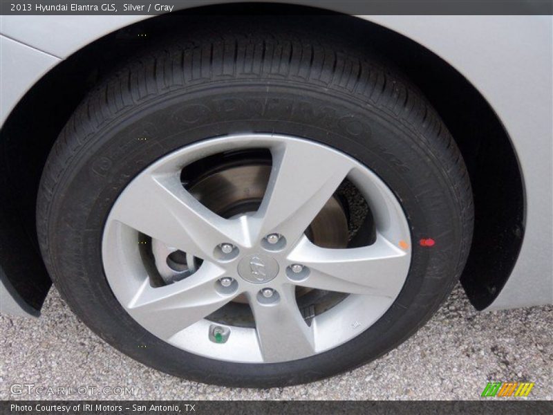 Silver / Gray 2013 Hyundai Elantra GLS