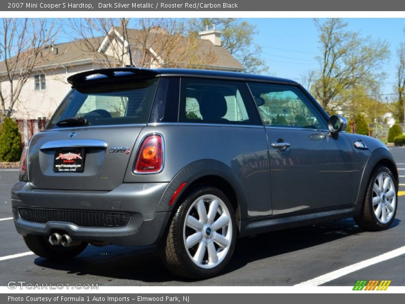 Dark Silver Metallic / Rooster Red/Carbon Black 2007 Mini Cooper S Hardtop